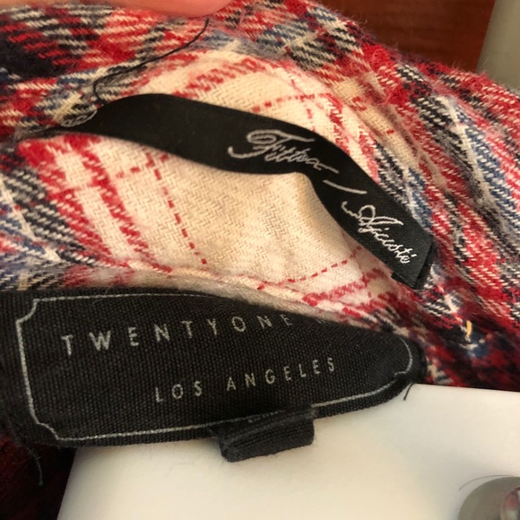 Flannel Button-Up Men’s Long Sleeve Shirt Size S - Picture 7 of 9